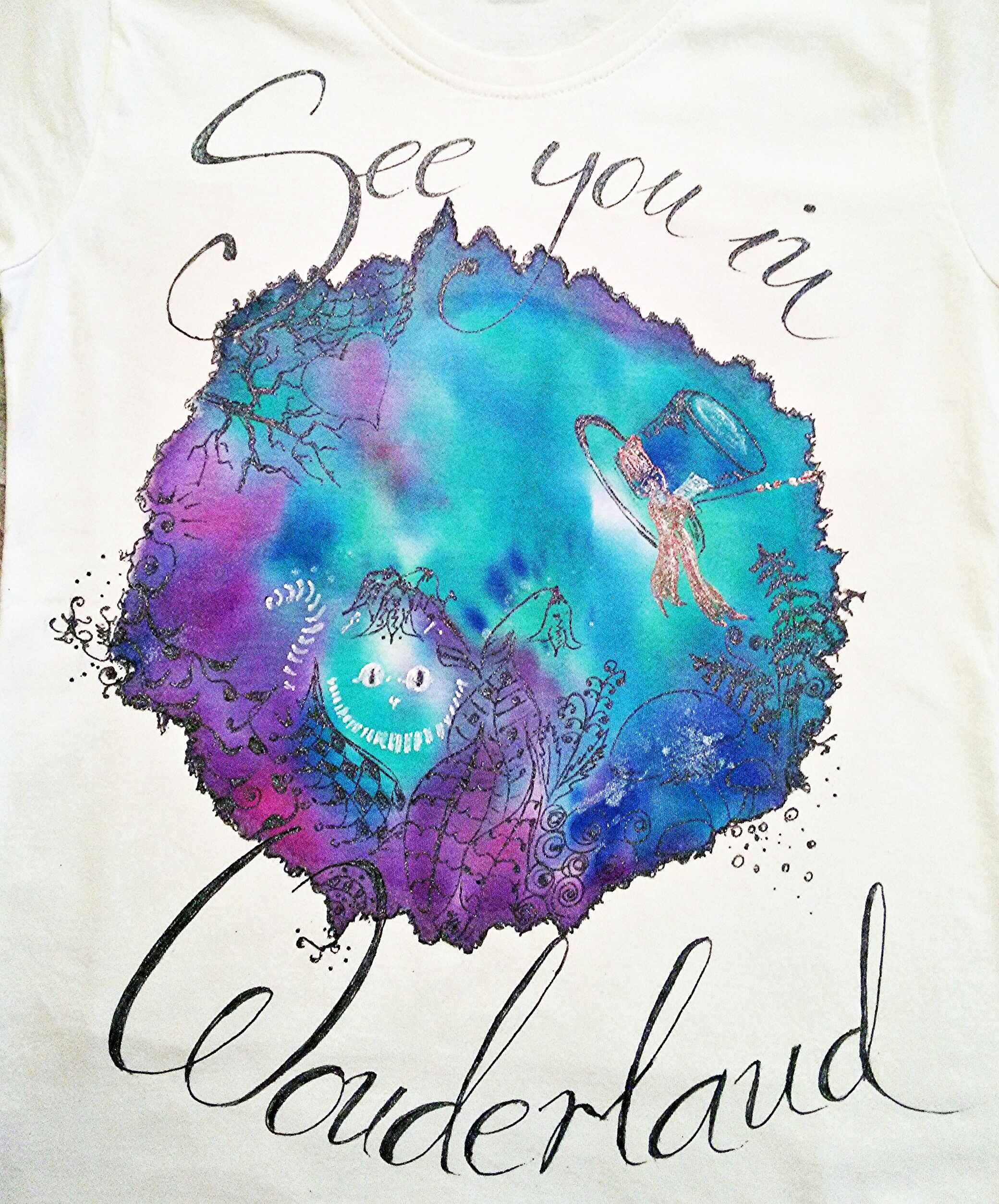 T-Shirt "See you in Wonderland