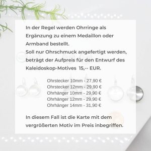 Edelstahl Ohrstecker Ohrhänger