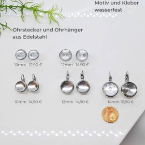 Ohrstecker aus Edelstahl
