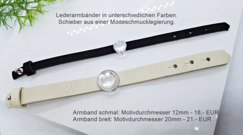 Lederarmbänder Schieber aus Modeschmucklegierung